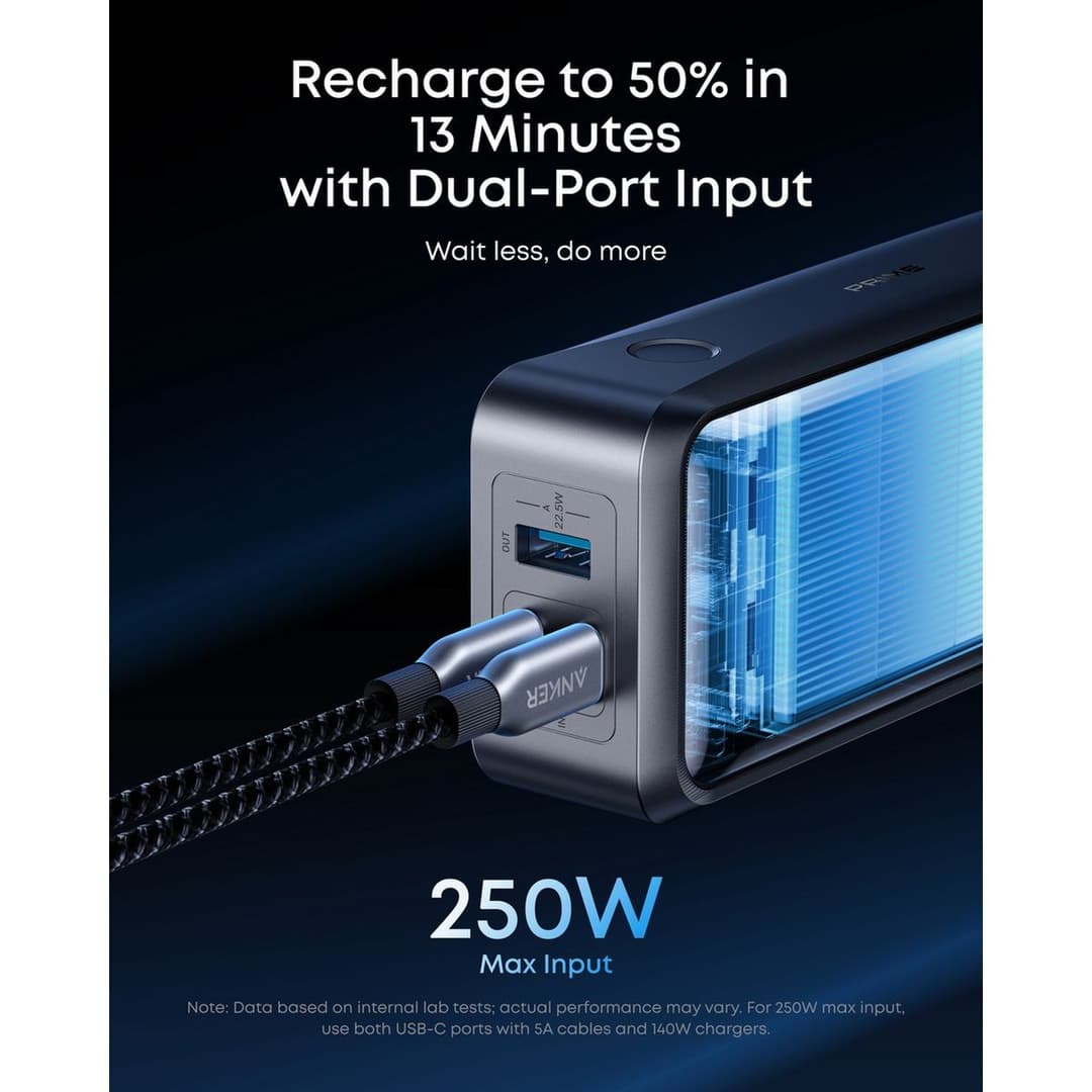 Anker Prime 300W 26250mAh Power Bank and Portable Charger - Image 4