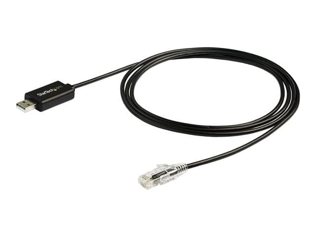 StarTech ICUSBROLLOVR USB Console Cable 1.8m Black - Image 2