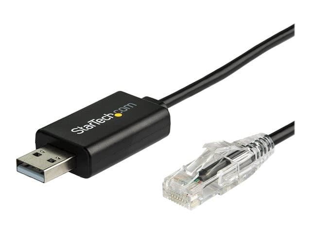 StarTech ICUSBROLLOVR USB Console Cable 1.8m Black - Image 3
