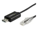 StarTech ICUSBROLLOVR USB Console Cable 1.8m Black thumbnail 3