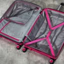 Rock Expandable 8 Wheel Hard Suitcase - Small, Pink thumbnail 5