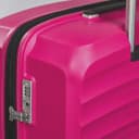 Rock Expandable 8 Wheel Hard Suitcase - Small, Pink thumbnail 6