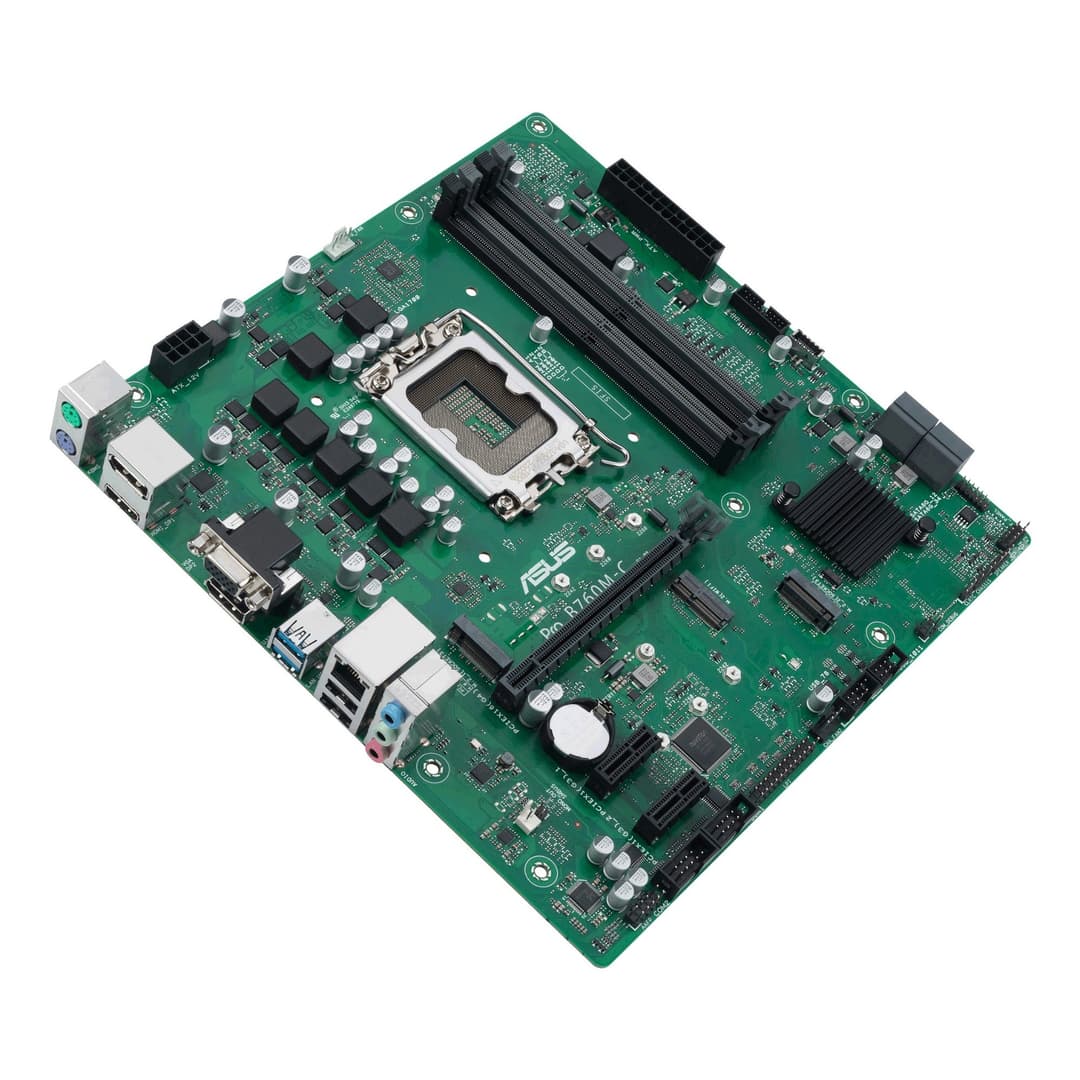 ASUS PRO B760M-C-CSM Intel B760 DDR5 Micro-ATX LGA 1700 Motherboard - Image 4