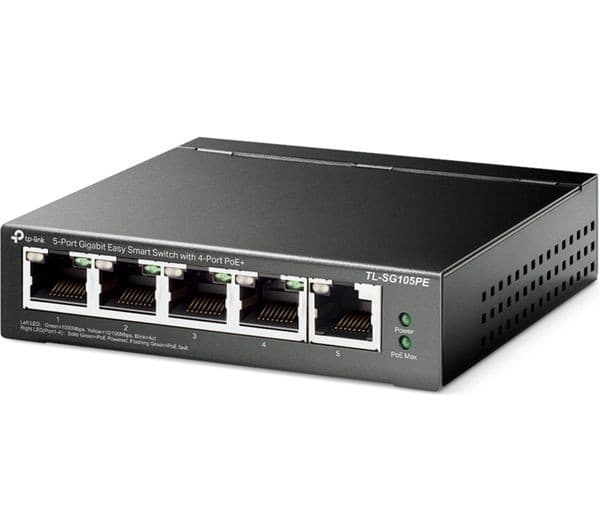 TP-Link TL-SG105PE 5-Port Switch Black - Image 5