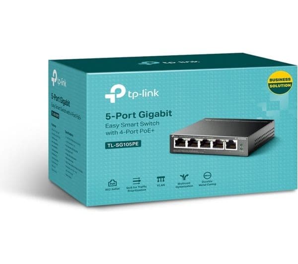TP-Link TL-SG105PE 5-Port Switch Black - Image 10