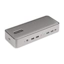 StarTech.com Dual-Laptop USB-C KVM Docking Station, Dual Monitor 4K 60Hz DisplayPort Dock, 5-Port USB Hub, GbE, 90W/45W Power Delivery to Two Laptops, Windows/Mac, 2-Host KVM Dock - TAA thumbnail 1