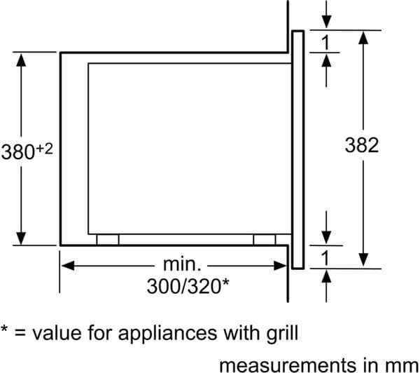 NEFF N50 HLAWD23N0B Built-in Solo Microwave - Black - Image 3