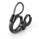 Hama 00178159 bike lock Black 1200 mm Cable lock thumbnail 3