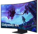 SAMSUNG Odyssey Ark 2nd Gen 4K Ultra HD 55" Curved Quantum Mini-LED Gaming Monitor - Black thumbnail 1