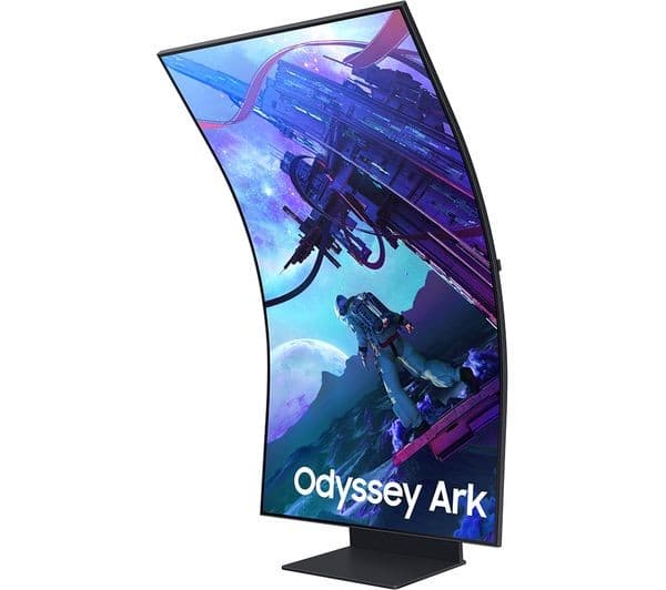 SAMSUNG Odyssey Ark 2nd Gen 4K Ultra HD 55" Curved Quantum Mini-LED Gaming Monitor - Black - Image 10