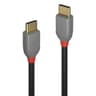 Lindy 0.5m USB 2.0 Type C to C Cable, Anthra Line