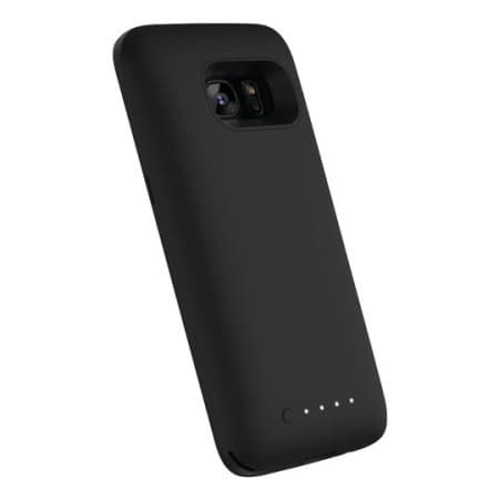 mophie Juice Pack Charging Battery Case for Samsung Galaxy S7 – Black - Image 3