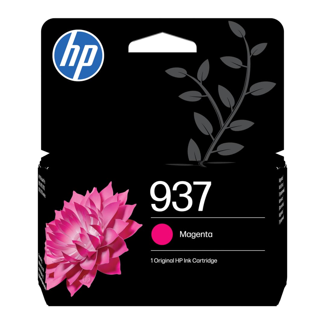 HP 937 Magenta Original Ink Cartridge - Image 1