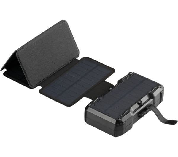 SANDBERG 27000 mAh Portable 5-Panel Solar Power Bank - Black - Image 4