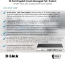 D-Link DGS-1210-10MP 10 Port Gigabit Smart Managed PoE Switch with 2 SFP Ports thumbnail 5