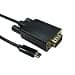 Cables Direct Cavo video da USB di tipo C maschio a VGA maschio, 5 m thumbnail 2