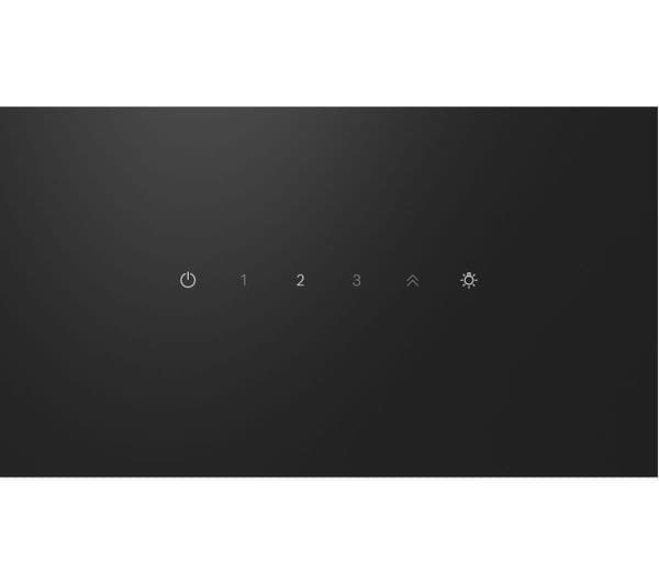 BOSCH Series 2 DWK65DK60B Chimney Cooker Hood - Black - Image 2