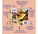 EPSON Pen & Crossword T1626 Cyan, Magenta, Yellow & Black Ink Cartridges - Multipack thumbnail 2