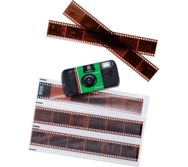 Instax QuickSnap V400 Disposable Camera Green Black - Image 3