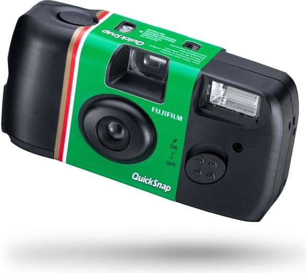 Instax QuickSnap V400 Disposable Camera Green Black - Image 5