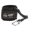Ergodyne Squids® 3114 Pull-On Wrist Lanyard with Carabiner - 3lbs  Black