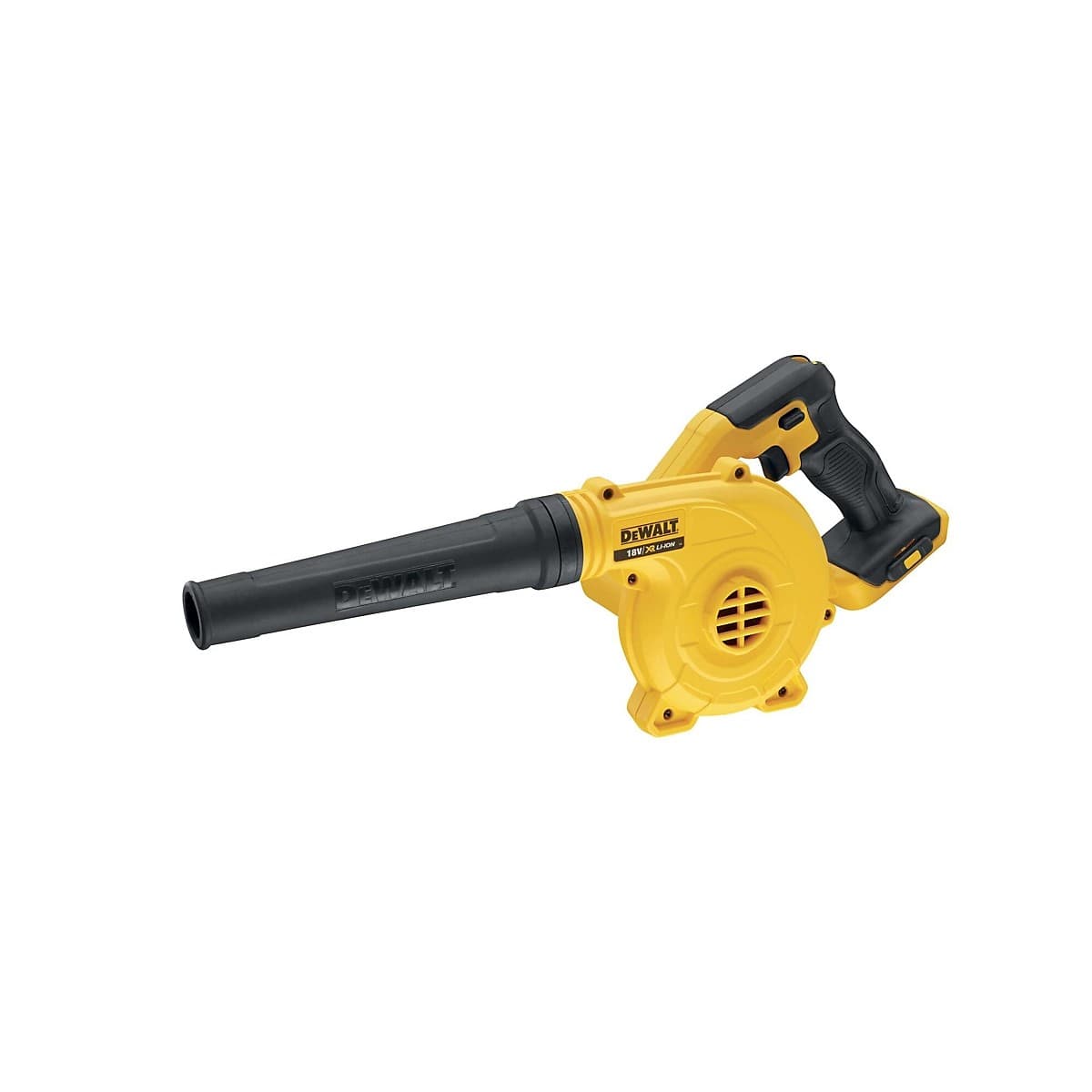 DEWALT 18V XR Compact Cordless Blower Bare Tool Yellow