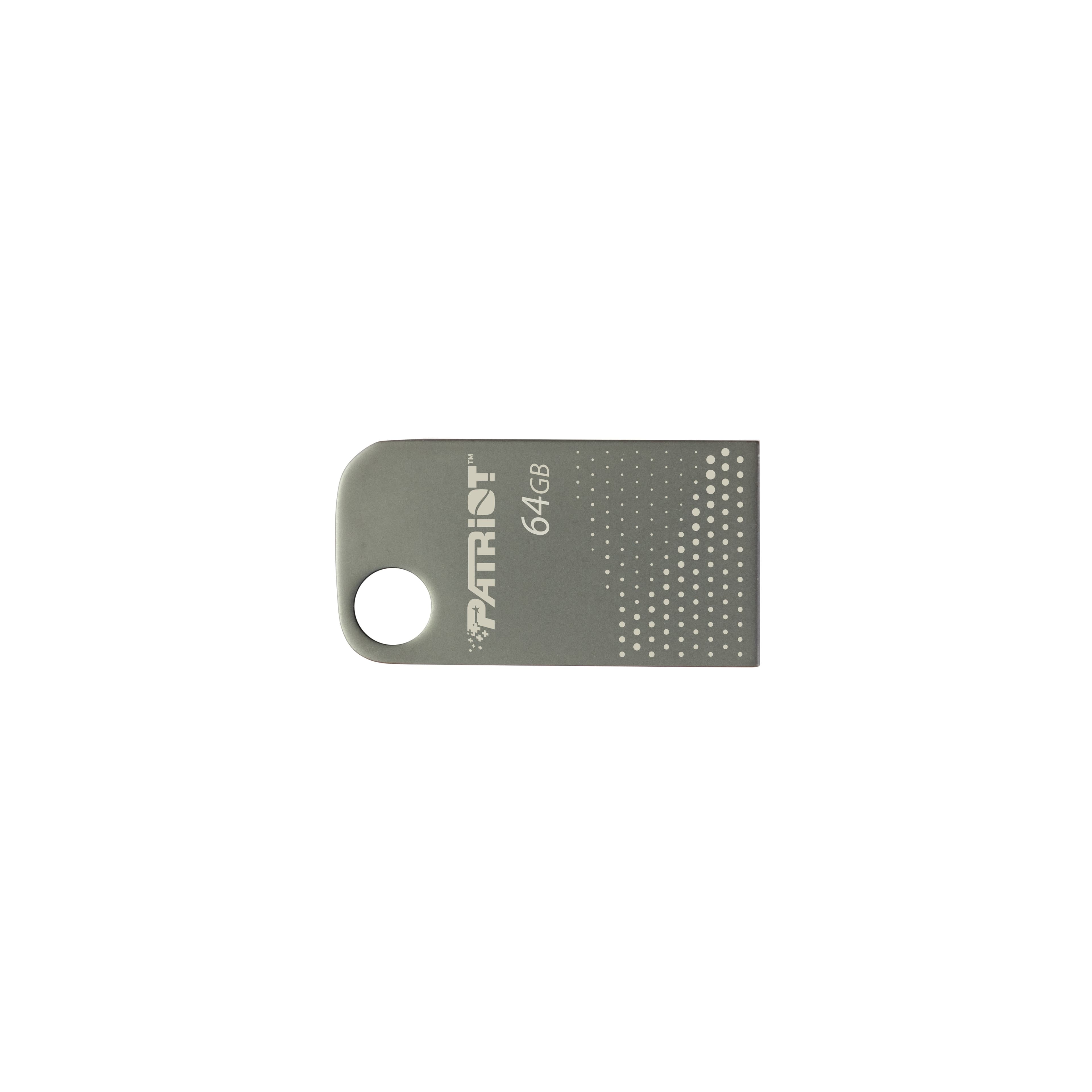 Patriot Tab300 USB 3.2 Gen 1 Type-A Flash Drive 64GB Silver (PSF64GT300DS3U)
