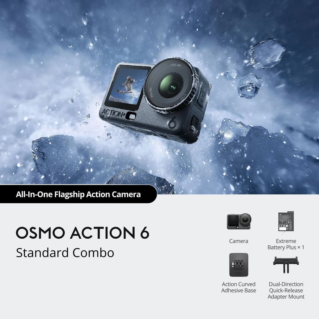 DJI Osmo Action 6 Standard Combo Action Camera - Image 3