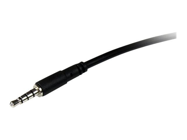 StarTech 3.5mm TRRS Headset Extension 1m Black - Image 3