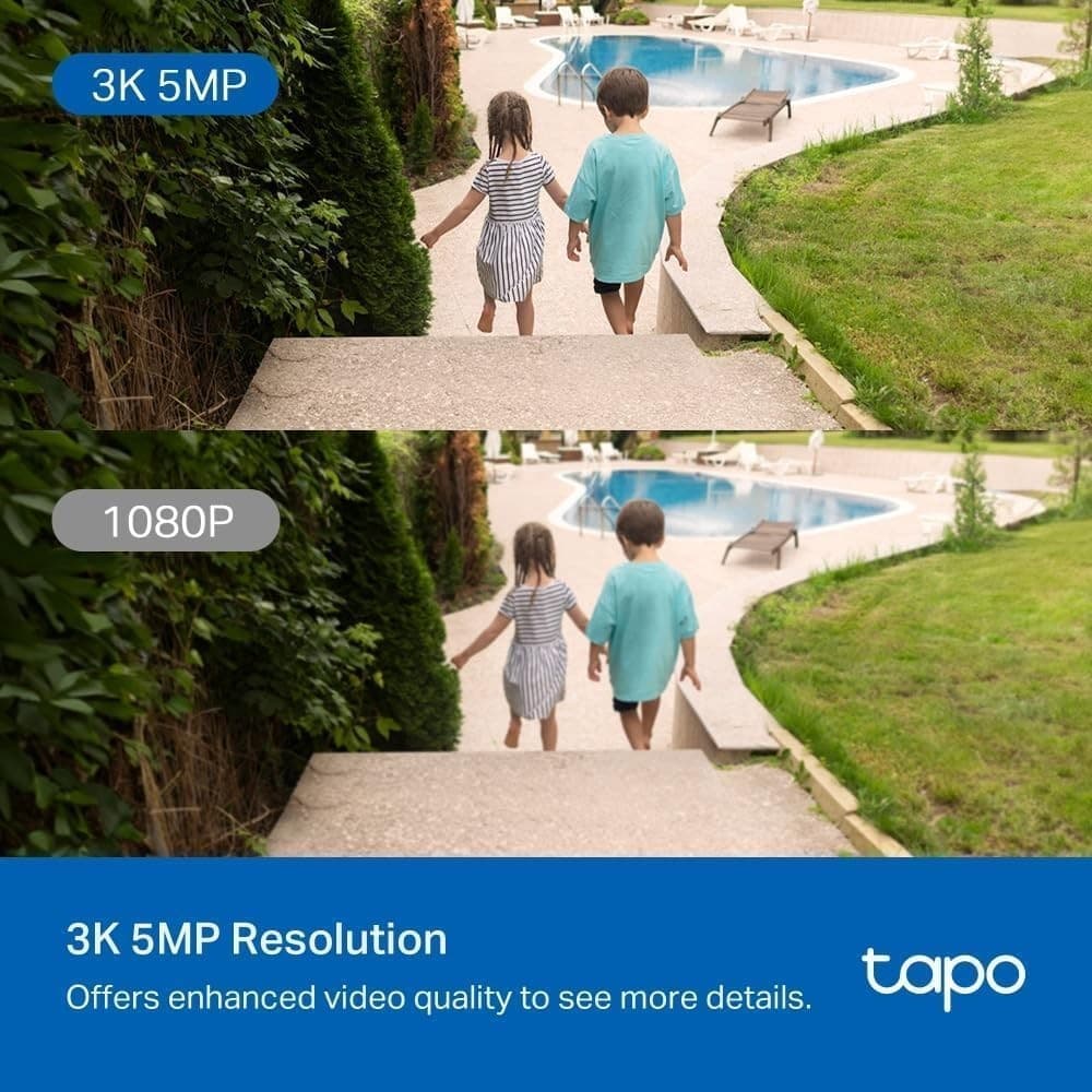 Tapo C530WS 3K Outdoor Pan/Tilt WiFi Security Camera - Image 5