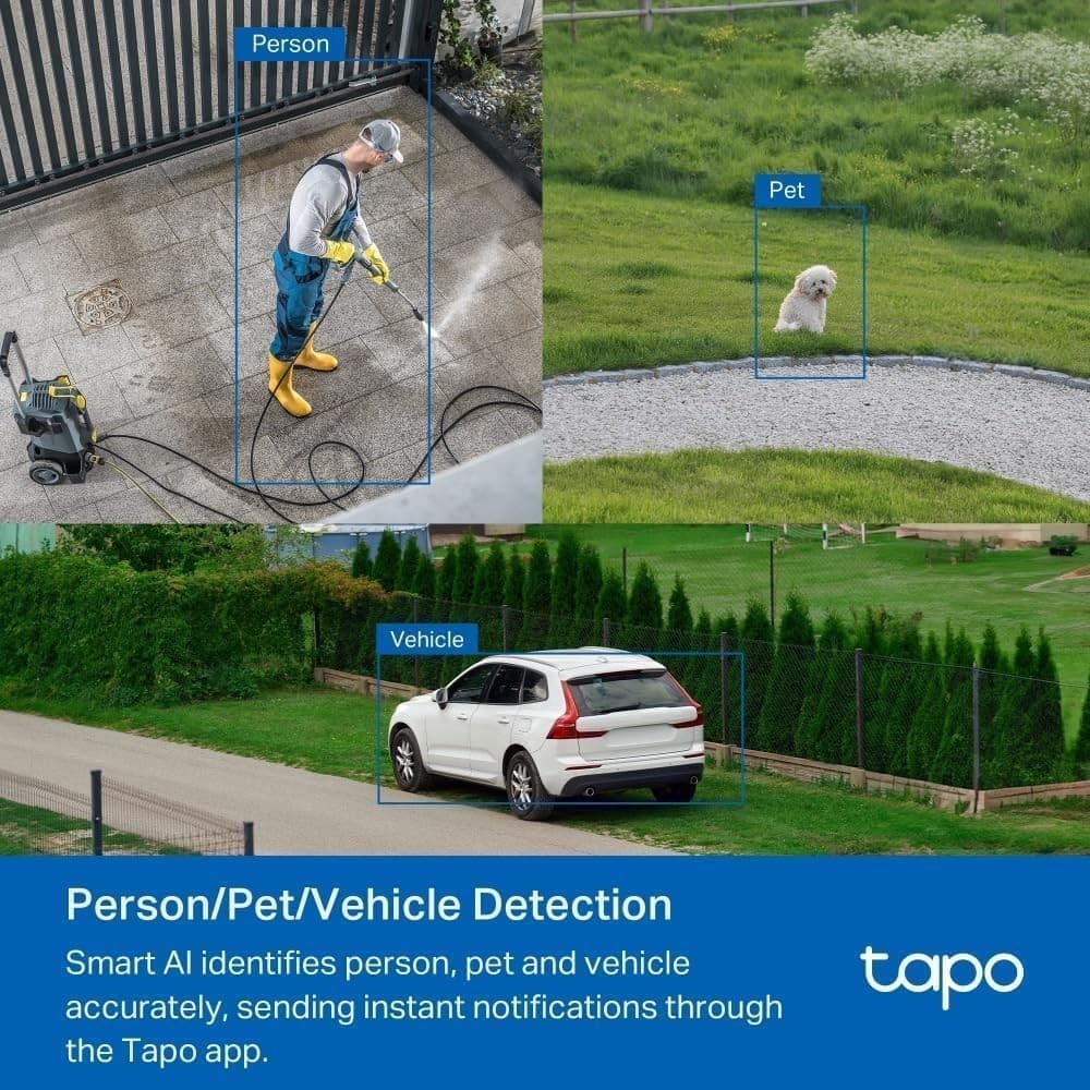 Tapo C530WS 3K Outdoor Pan/Tilt WiFi Security Camera - Image 7
