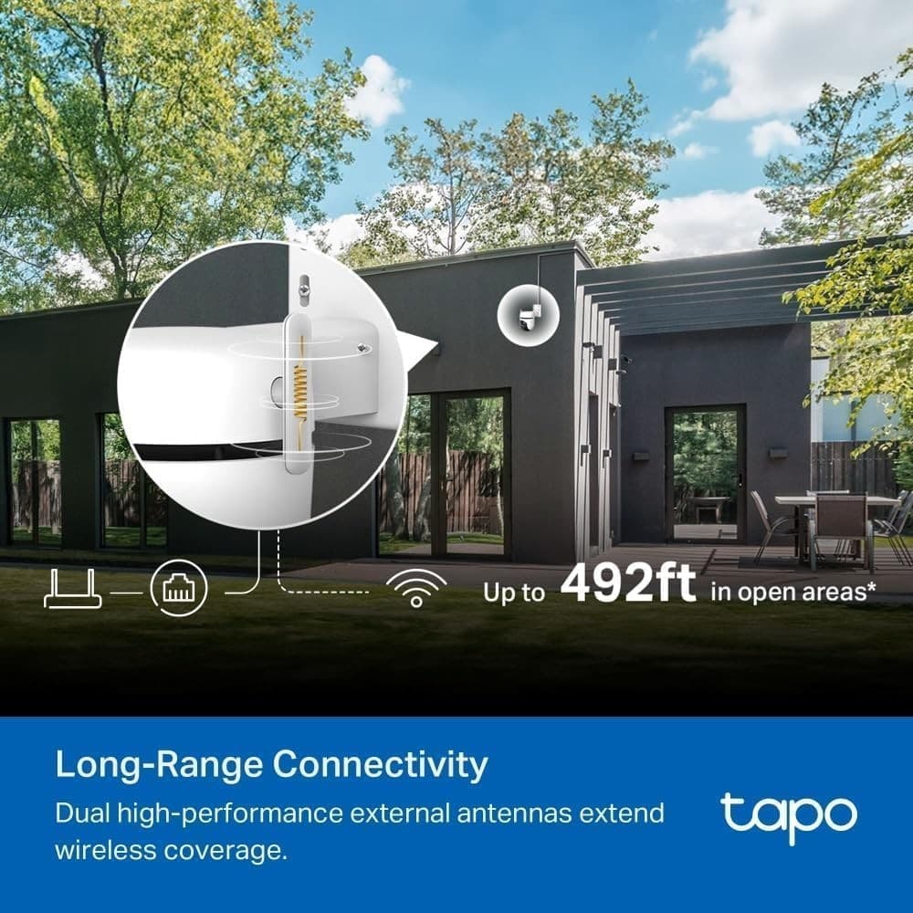 Tapo C530WS 3K Outdoor Pan/Tilt WiFi Security Camera - Image 9