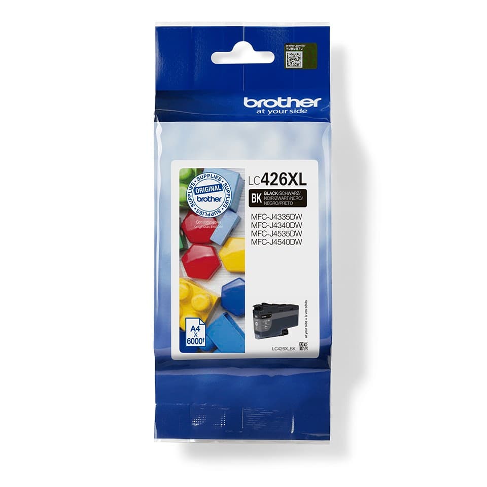 Brother LC-426XLBK ink cartridge 1 pc(s) Original High (XL) Yield Black - 6,000 pages