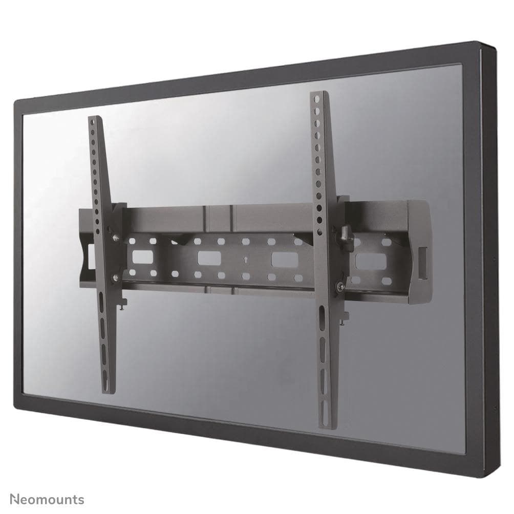 Neomounts LFD-W2640MP Tiltable TV Wall Mount 37-75", Max 35 kg, VESA 200x200-600x400, 8.9 cm Depth, Space for Media Player/Mini PC, Black - Image 1