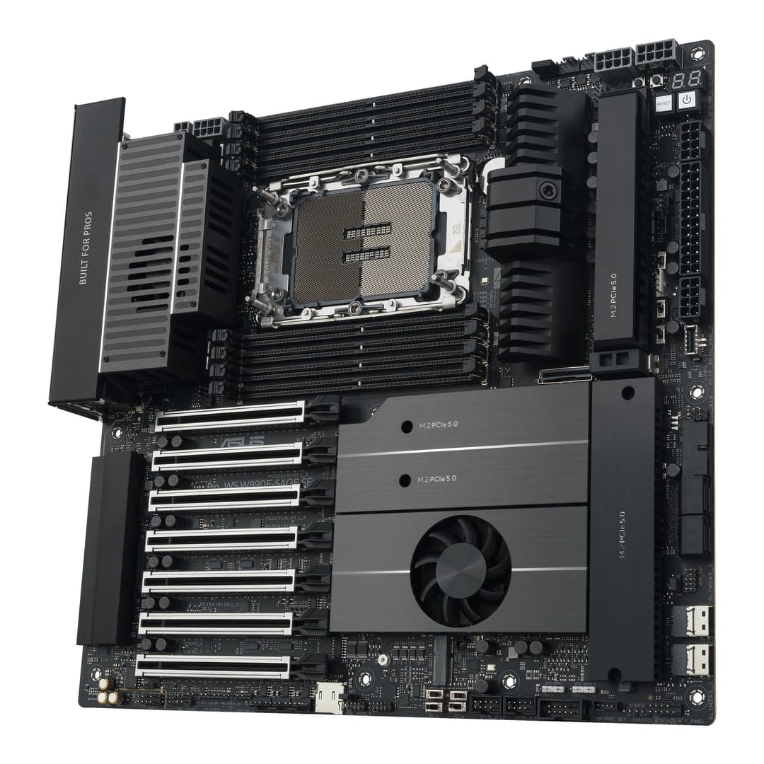 ASUS Pro WS W890E-SAGE SE Intel W890 LGA 4710-2 DDR5 EEB Workstation Motherboard - Image 5