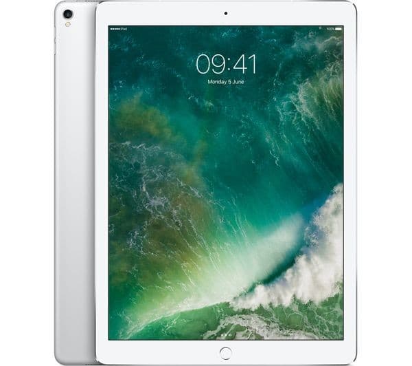 APPLE 12.9" iPad Pro Cellular - 512 GB, Silver (2017) - Image 1