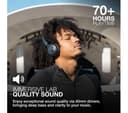 JLab Go Lux Wireless Bluetooth Noise-Cancelling Headphones - Graphite thumbnail 3