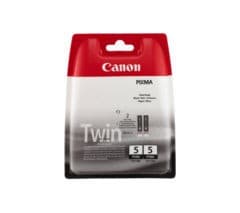 CANON PGI-5 Black Ink Cartridge - Twin Pack