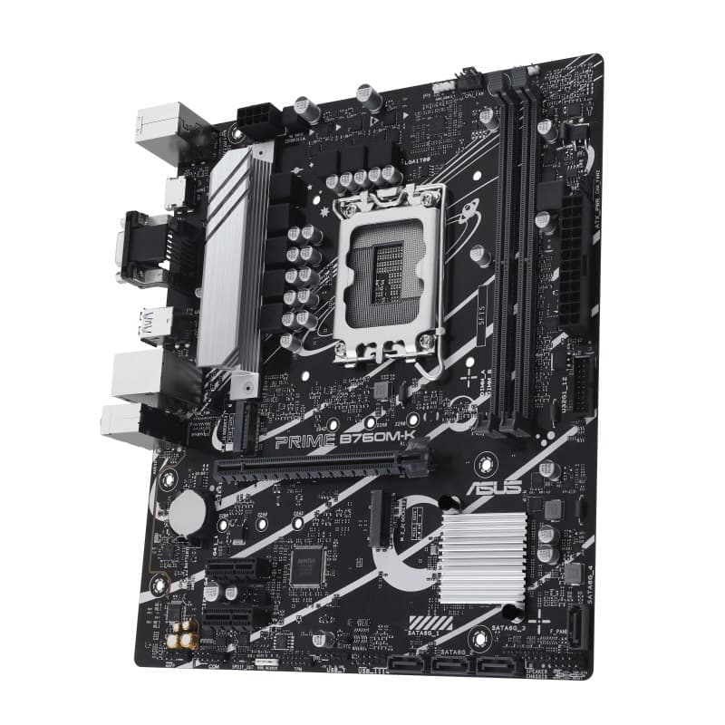 ASUS PRIME B760M-K Intel B760 LGA 1700 DDR5 micro ATX Motherboard - Image 3