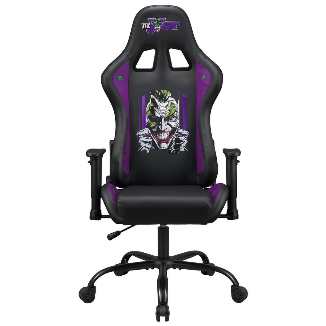 Subsonic The Joker Pro Gaming Chair - Black and Purple - Image 2