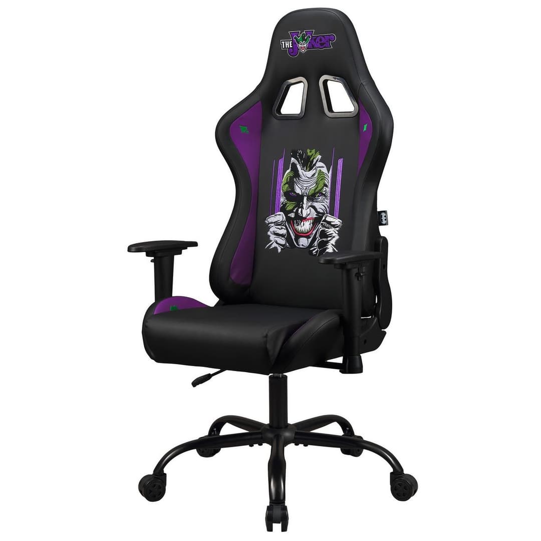 Subsonic The Joker Pro Gaming Chair - Black and Purple - Image 3