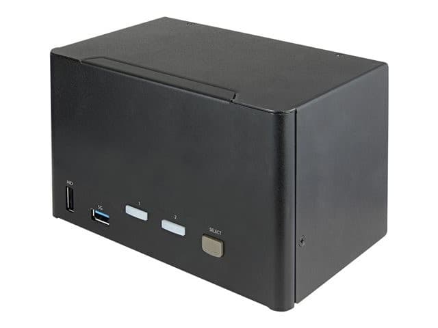 StarTech 2 Port DisplayPort KVM Switch 4K 60Hz Black