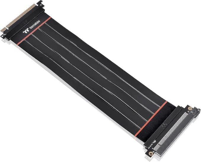 Thermaltake TT Premium PCIe 4.0 Flexible Riser Cable 300mm AC-058-CO1OTN-C1