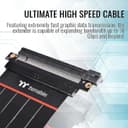 Thermaltake TT Premium PCIe 4.0 Flexible Riser Cable 300mm AC-058-CO1OTN-C1 thumbnail 3