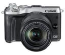 Canon EOS M6 Mirrorless Camera EF-M 18-150mm f/3.5-6.3 IS STM Lens Kit - Silver thumbnail 1