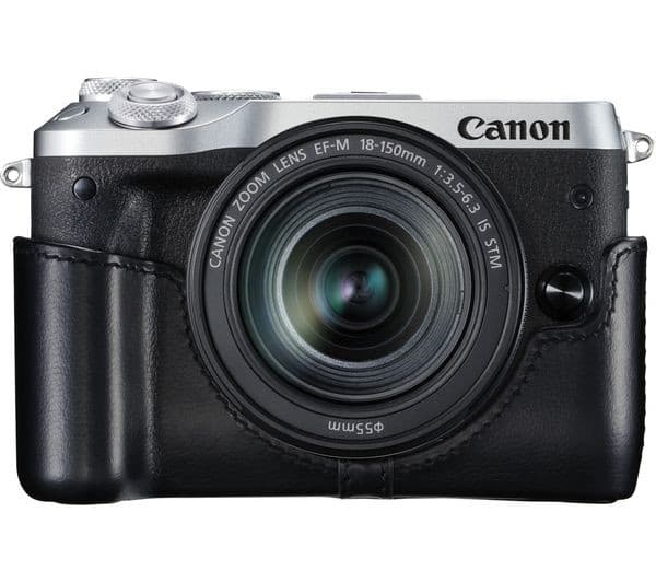 Canon EOS M6 Mirrorless Camera EF-M 18-150mm f/3.5-6.3 IS STM Lens Kit - Silver - Image 2