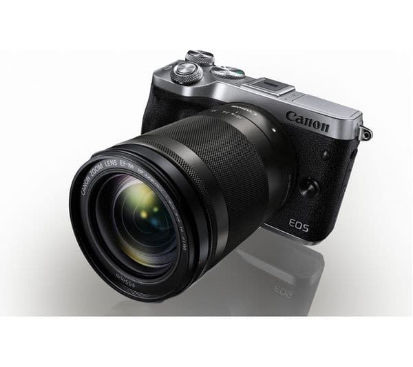 Canon EOS M6 Mirrorless Camera EF-M 18-150mm f/3.5-6.3 IS STM Lens Kit - Silver - Image 7