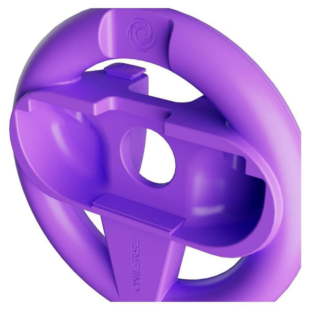 Oniverse Racing Wheels For Nintendo Switch 2 Joy-Con - 4 Pack (Blue, Orange, Purple, Green) - Image 10
