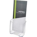 Deflecto® Literature DocuHolder®  Brochure/Leaflet Size  7 3/4 H x 4 1/4 W x 3 1/4 D  Clear thumbnail 4