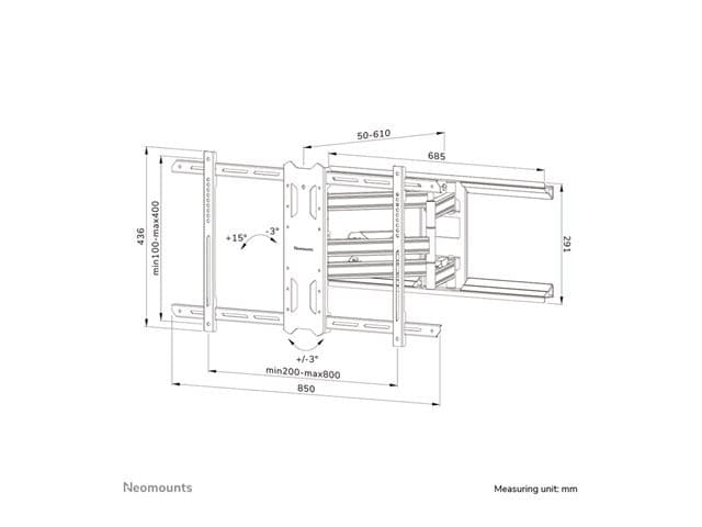 Neomounts WL40S-850BL18 Mounting Kit - Image 10